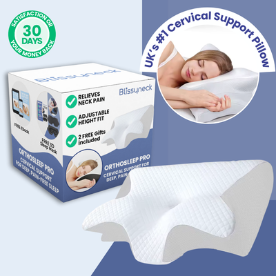 OrthoSleep PRO | Neck Support Sleep Pillow