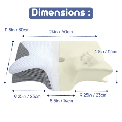 OrthoSleep PRO | Neck Support Sleep Pillow