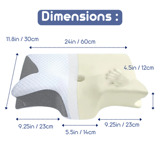 OrthoSleep PRO | Neck Support Sleep Pillow