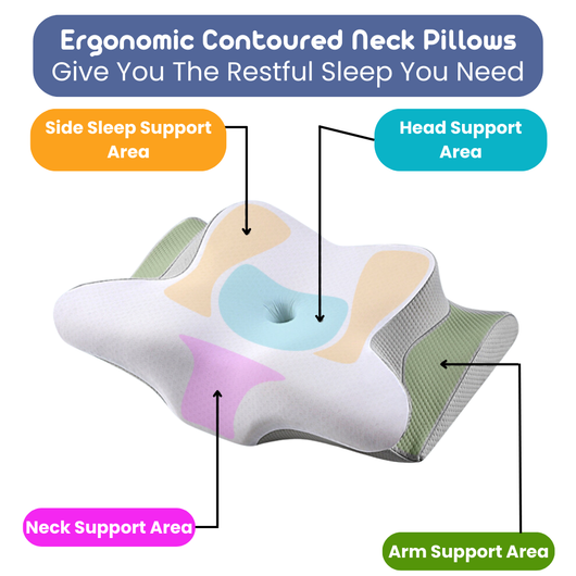 OrthoSleep PRO | Neck Support Sleep Pillow