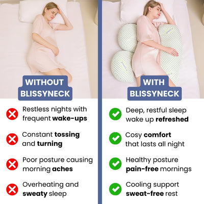 S65 PRO | The Side-Sleeping Support Maternity Pillow