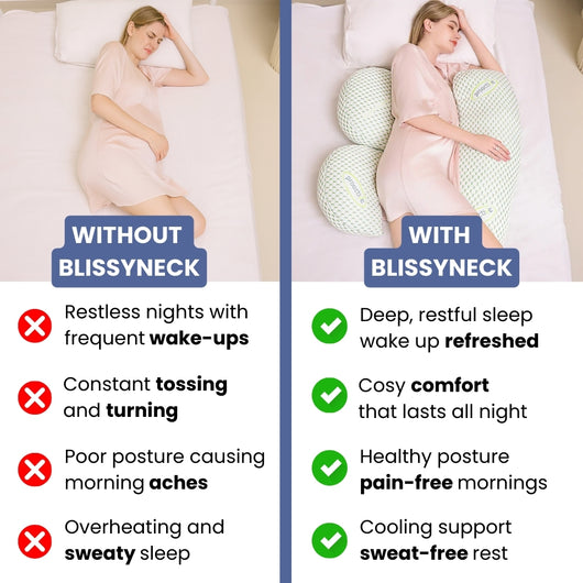 S65 PRO | The Side-Sleeping Support Maternity Pillow