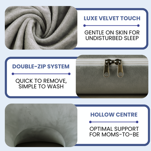 J50 PRO | The Flip-Friendly Pregnancy Pillow