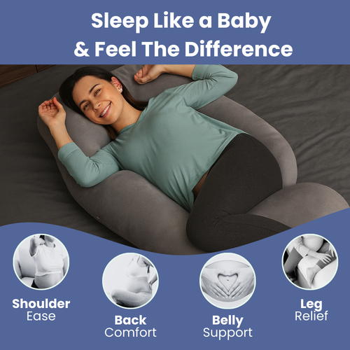 J50 PRO | The Flip-Friendly Pregnancy Pillow
