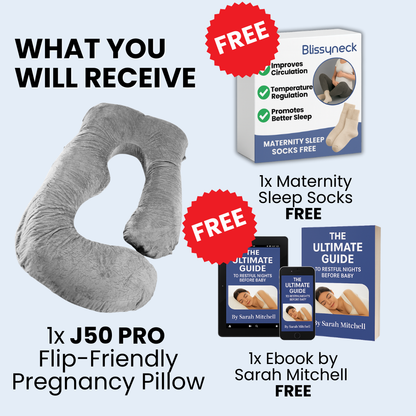 J50 PRO | The Flip-Friendly Pregnancy Pillow