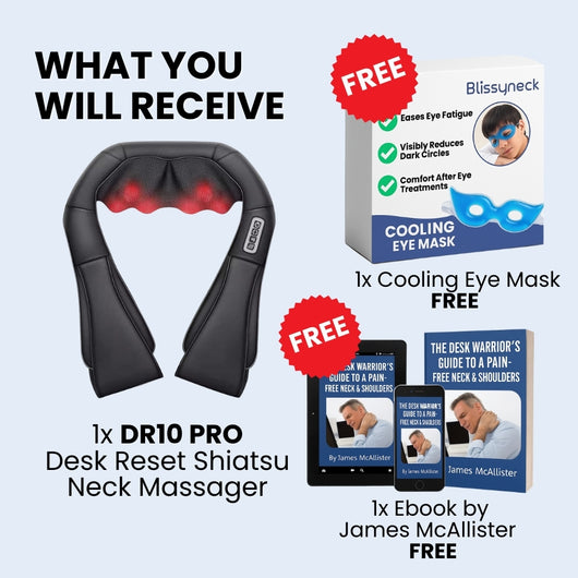 DR10 PRO | Desk Reset Shiatsu Neck Massager