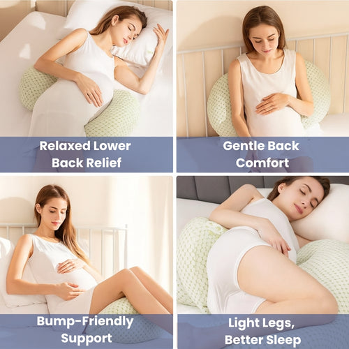 S65 PRO | The Side-Sleeping Support Maternity Pillow