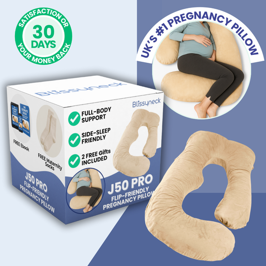J50 PRO | The Flip-Friendly Pregnancy Pillow