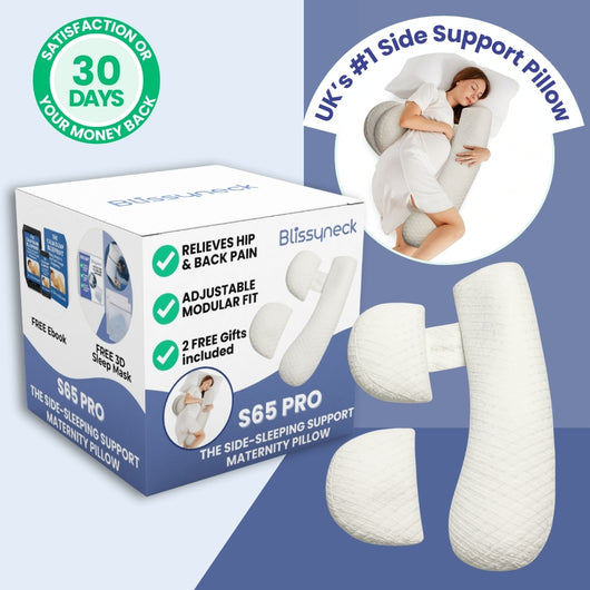 S65 PRO | The Side-Sleeping Support Maternity Pillow